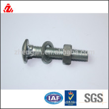 M12 carriage bolt/nut and washer